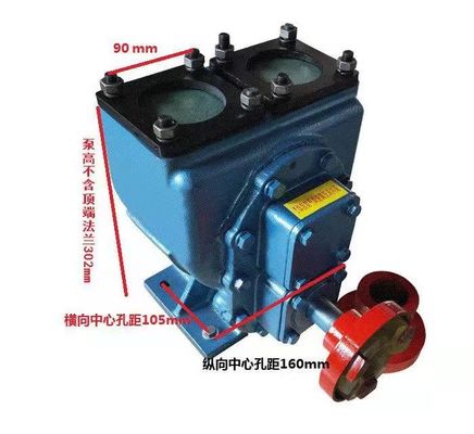 80YHCB-60 Diesel Fuel Oil Niebieska pompa zębata Tank Truck Diesel Pump